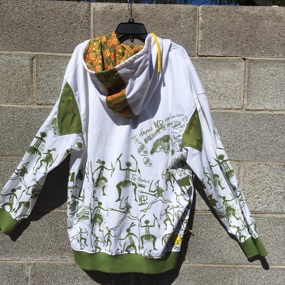 VTG Akademiks Original Trappers Urban Street Wear Zip Up Hoodie Men’s Size 2XL - Picture 8 of 10